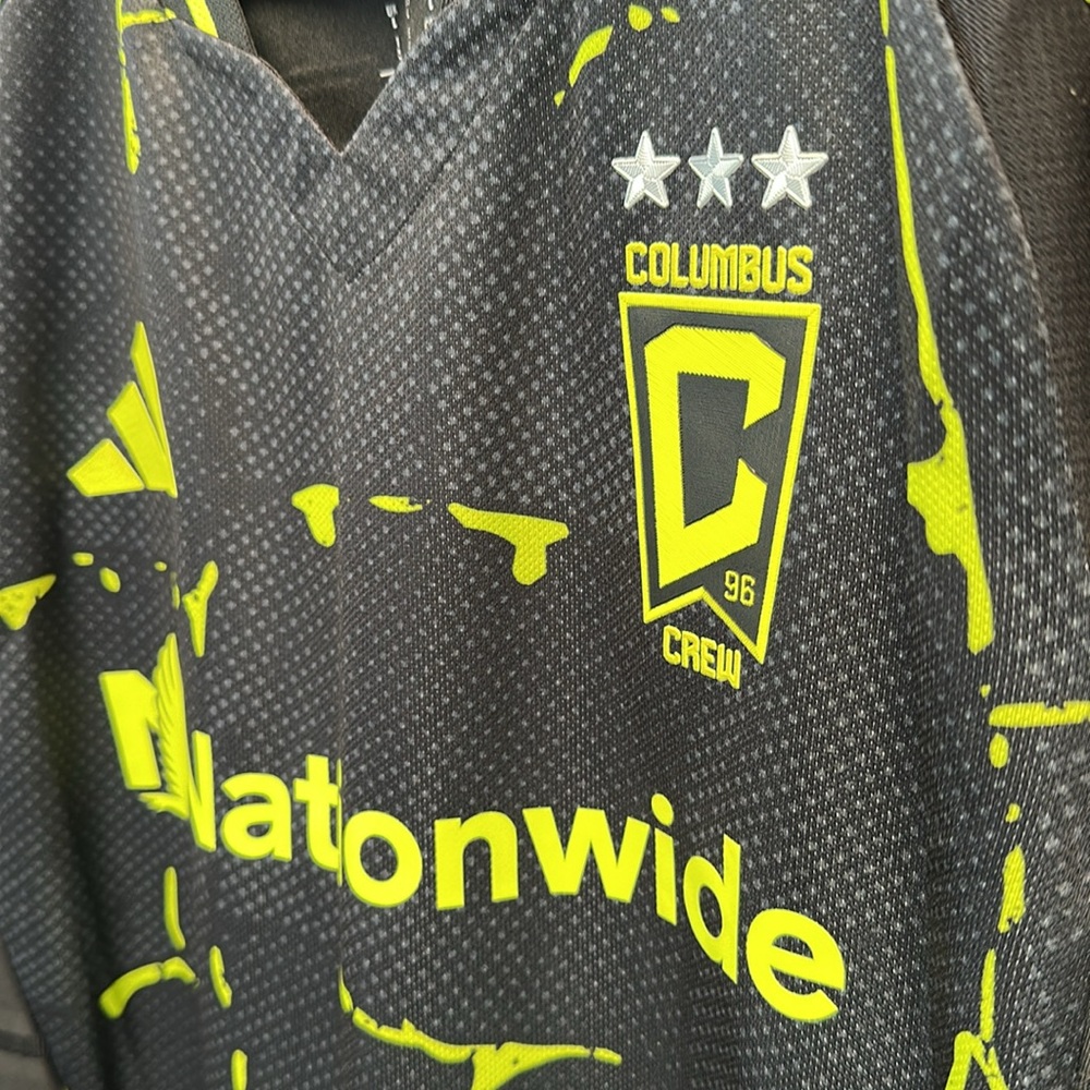 Darlington Nagbe Columbus Crew adidas 2025 The Goosebumps Kit Authentic Jersey - Picture 6 of 8